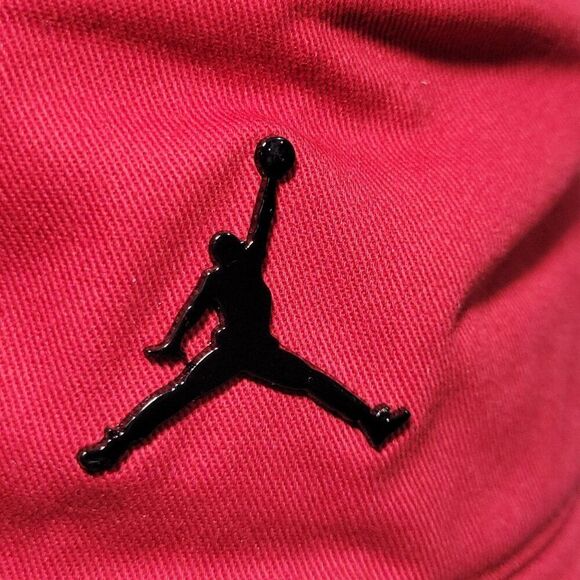Jordan Metal Jumpman Apex Bucket Hat Kids Youth 8-20 Gym Red Unisex Boy Girl NEW - Picture 2 of 12
